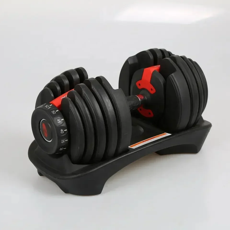 Adjustable Dumbbell  Muscle Strengthen Fitness Sports 2024 New design For Adult Club Training Gym