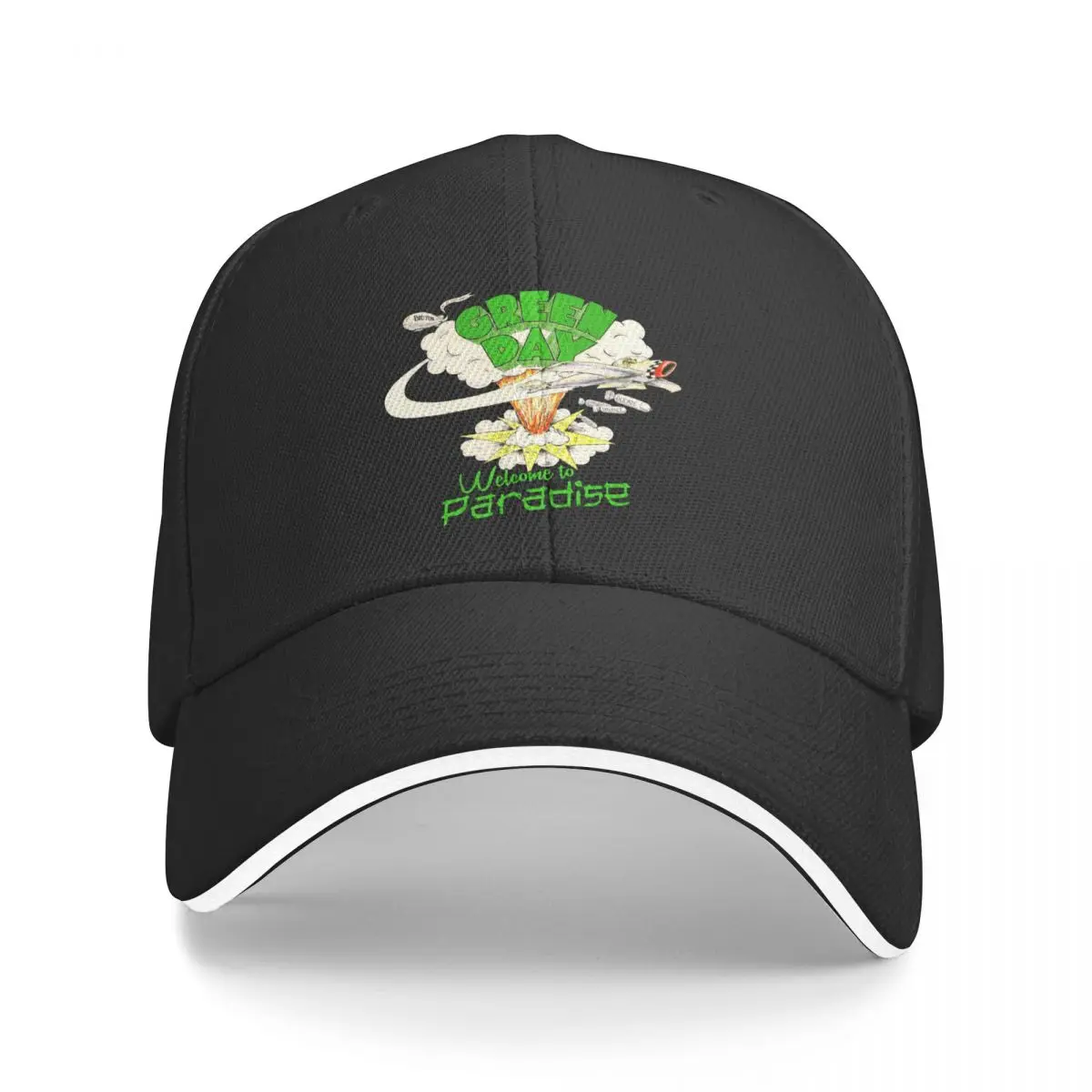 Nieuwe Band Merch Green Day Paradijs Casual Baseball Caps Outdoor Sun Caps Snapback Hoeden