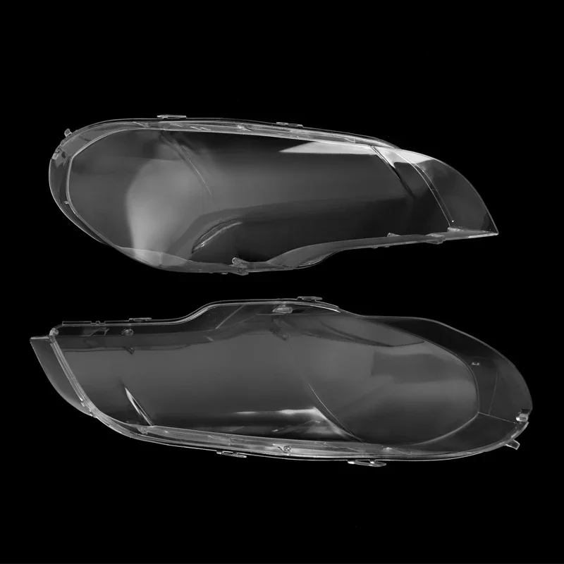 غطاء شفاف لعدسة المصباح الأمامي للسيارة ، غلاف المصباح ، ظل المصباح الشفاف ، بديل لسيارة BMW X5 ، E70 ، • • #4