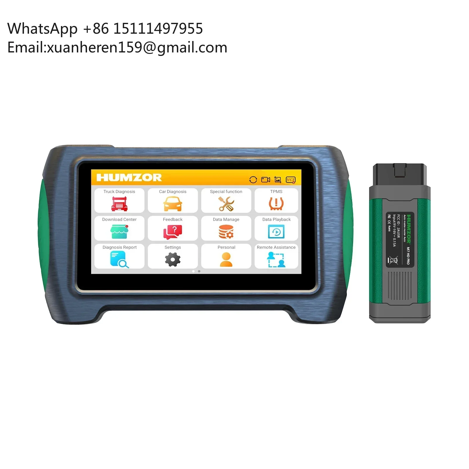 OBD Diagnostic Tool for Cars & Trucks with for Connectivity 12-24V Universal Fitment