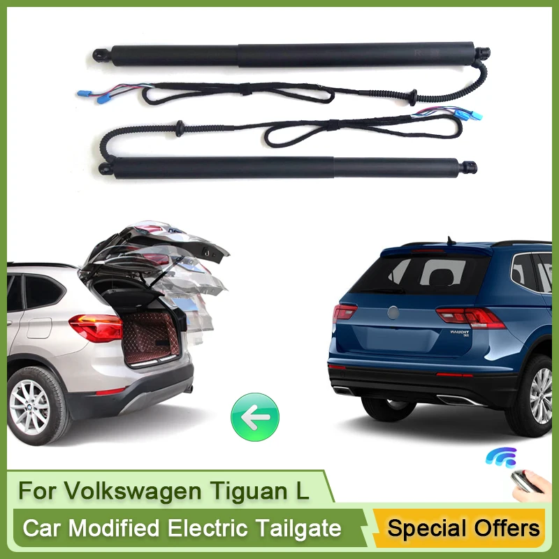 For Volkswagen Tiguan L AD 2016~2024 Car Electric Tailgate Tail Gate Strut Vehicle Power Rear Door Lifting System Kit for Trunk