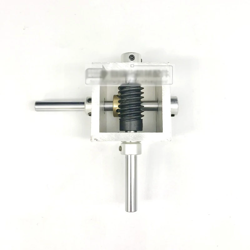 90° helical gear reducer, 6/8MM shaft, 20T gear, 1:1 reduction ratio