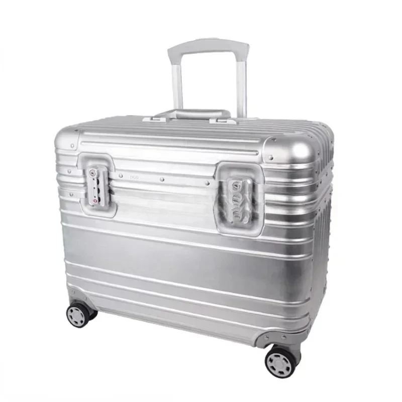 Travel Bags Business Carry On Aluminium Luggage Suitcases Trolley Pilot