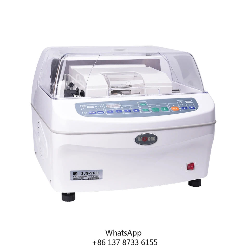 

AIST Sjg-5100 Auto Lens Edger Grinder Cutter Glass Polishing Beveler For Glasses