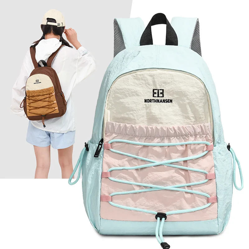 Outdoor Travel Leisure Backpack Lightweight Hiking Large-capacity Gym Bag Drawstring Trekking And Cycling Sports Backpack