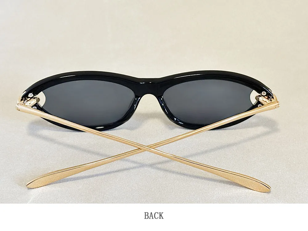 Mode Oval Sonnenbrille Frauen 2026 Luxus Vintage Neue Cat Eye Sonnenbrille Gläser Luxe Lunette Soleil Femme Lentes De Sol Mujer – Detail 19