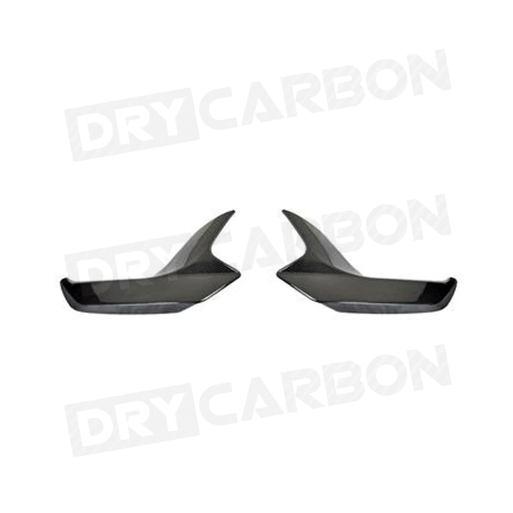 Carbon Fiber Front Bumper Lip Spoiler Splitters for BMW F87 M2 M2C Competition 2018 - 2020 Bumper Chin Lip Car Styling