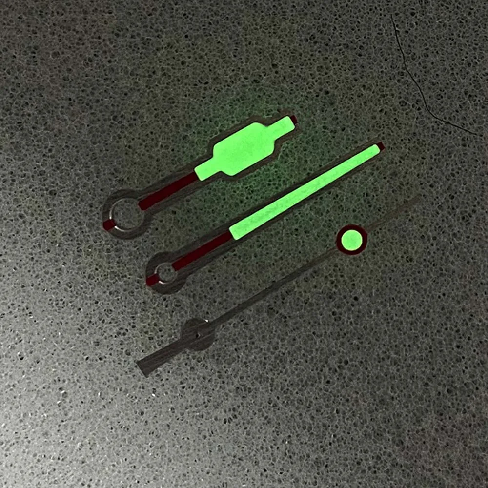 NH35 Hands Green Luminous Watch Hands Modified Accessories for NH35/NH36/4R/7S Movement Watch Pointers 10mm 13mm 13.5mm Needles