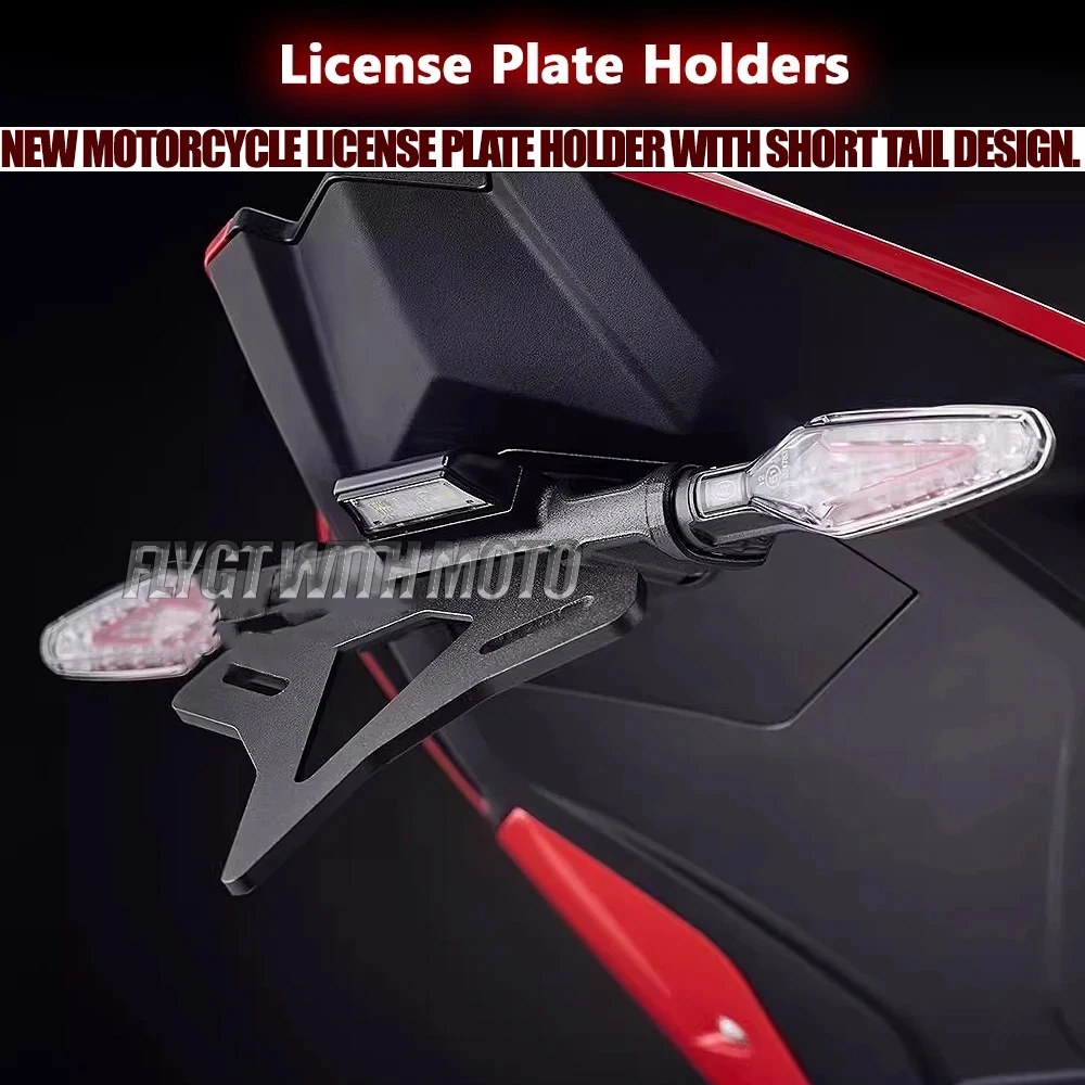 

New motorcycle license plate holder with short tail suitable FOR S1000RR 2019-2022 S1000R 2021-2023 M1000RR 2019-2023