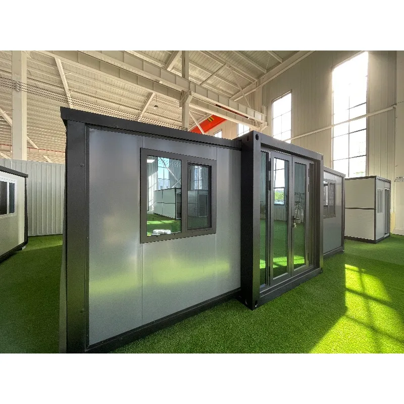 Factory Super Quality 20ft Detachable Container 3 Bedroom Expandable House for Outdoor Use Four Application Made of Steel