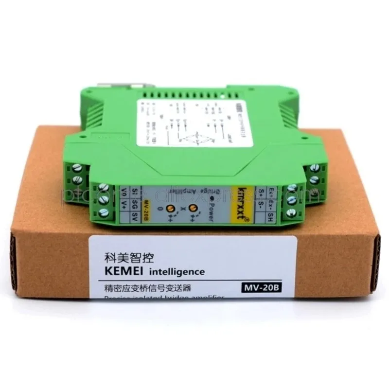 Precise Weighing Load Cell Pressure Transmitter 0-10mV To 0/4-20mA 0-10V ±10V Tensile Strain Bridge MV Signal Amplifier Zero