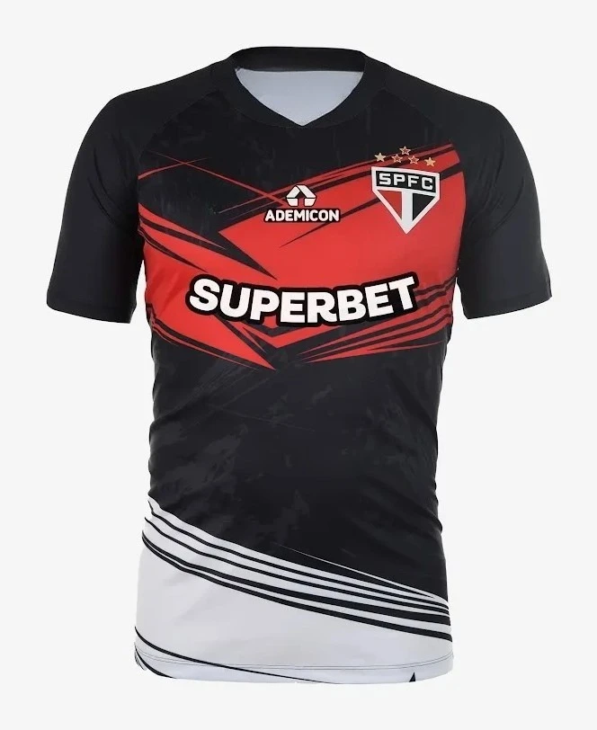 قمصان المروحة البرازيلية الأكثر مبيعًا للتدريب في عام 2022، قمصان قابلة للتنفس سريعة الجفاف، وملابس الوالدين والطفل #1