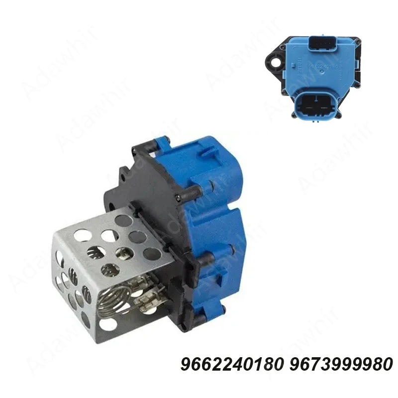 For Citroen C4 For Peugeot 307 308 Partner 3008 5008 Radiator Fan Cooling Resistor OEM 1308CP 9662240180 9673999980 1308CX
