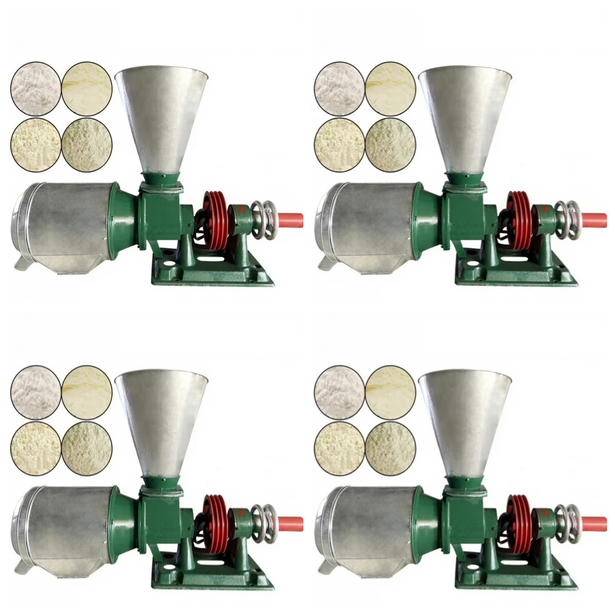 New High-Accuracy Motor Flour-Milling Machine/Wheat Processing Machine/Flour Making Machine 2.2KW 220/380V