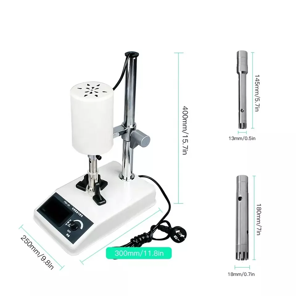 Lab Industrial Vacuum Milk Homogenizer Mixer Cosmetic