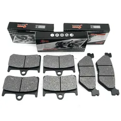 For YAMAHA FJR1300 2001 2002 2003 2004 2005 XV1500PC XV1700PC FJR 1300 XV 1500 1700 PC Motorcycle Front Rear Brake Disc Pads Kit