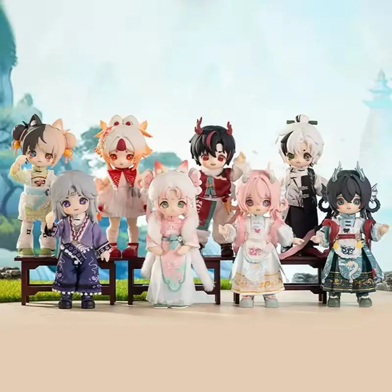 In Magazzino Nagi 4 Scambio Il Viaggiatore Untrammeled Serie Cieco Scatola Ob11 1/12 Bjd Bambola Comune Kawaii Anime Action Figure Giocattolo Regalo