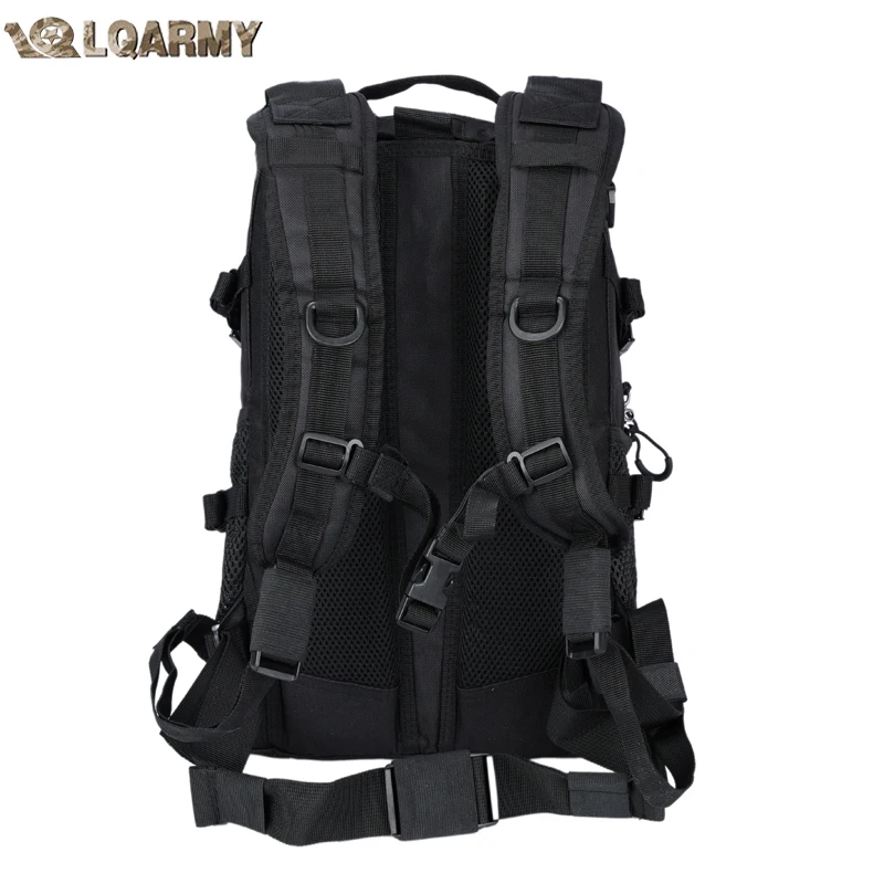 LQARMY Tactical Backpack Molle Assault Rucksack Outdoor Travel Hiking Rucksacks Camping Hunting Climbing Bags