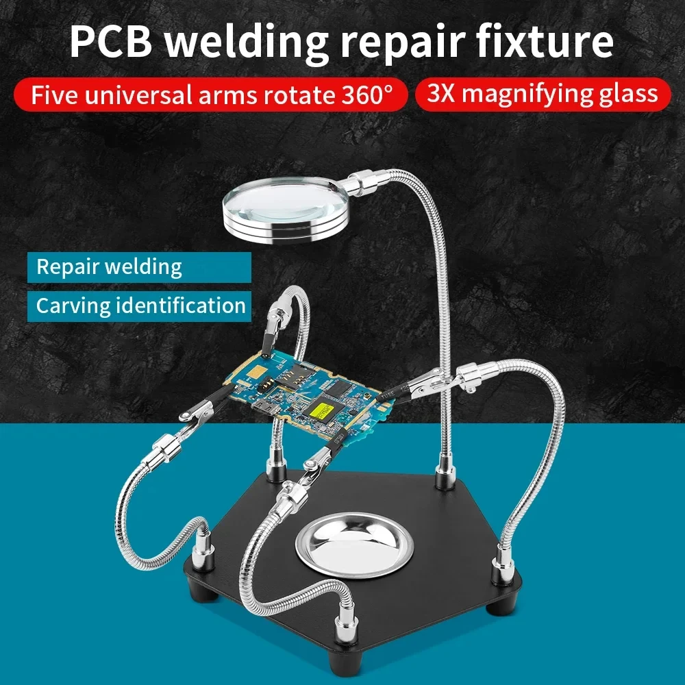 

TE-806 Mobile Phone Repair Soldering Station Welding Fixture Circuit Board PCB Auxiliary Tool Clamp Universal Workbench