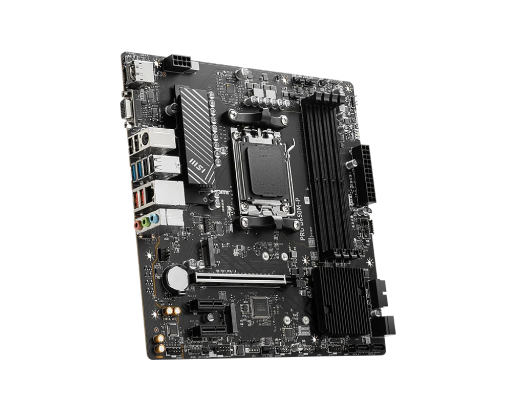 MSI B650 B650M اللوحة الأم PRO B650M-P اللوحة الأم المقبس AM5 DDR5128GB M.2 دعم Ryzen 9 7900 Ryzen 7 8700G Ryzen 5 8500 وحدة المعالجة المركزية
