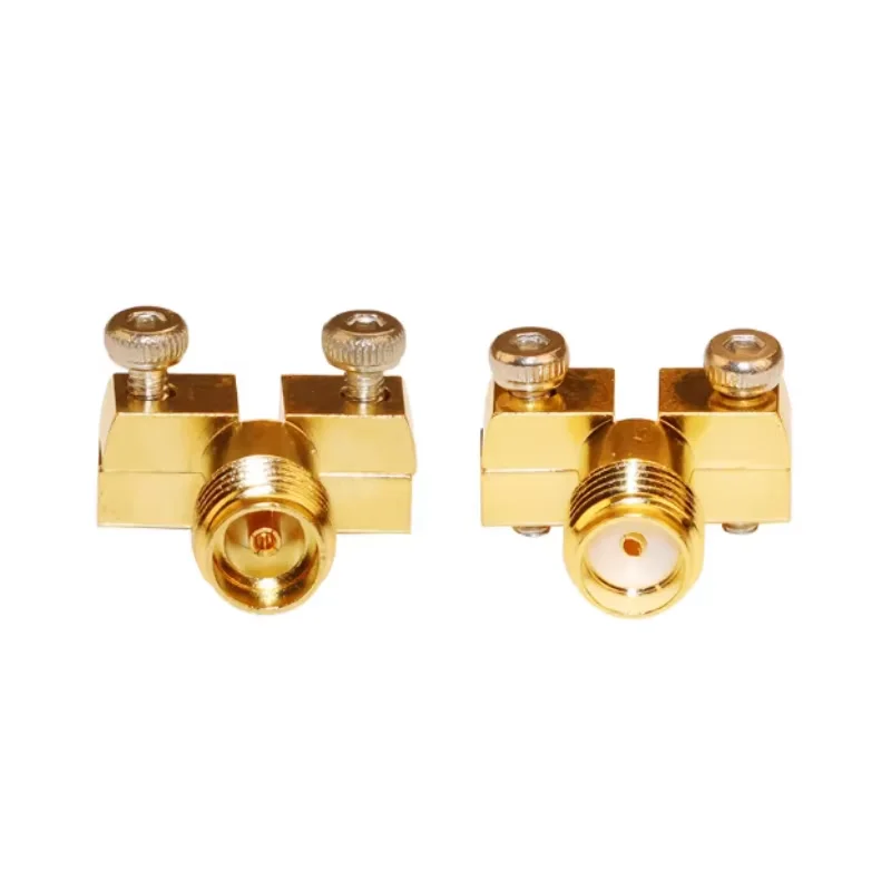 1pcs SMA Female PCB Edge Mount Connector 26.5GHz 2.92mm Offset Test Head High Frequency SMA 3.5mm Female for PCB