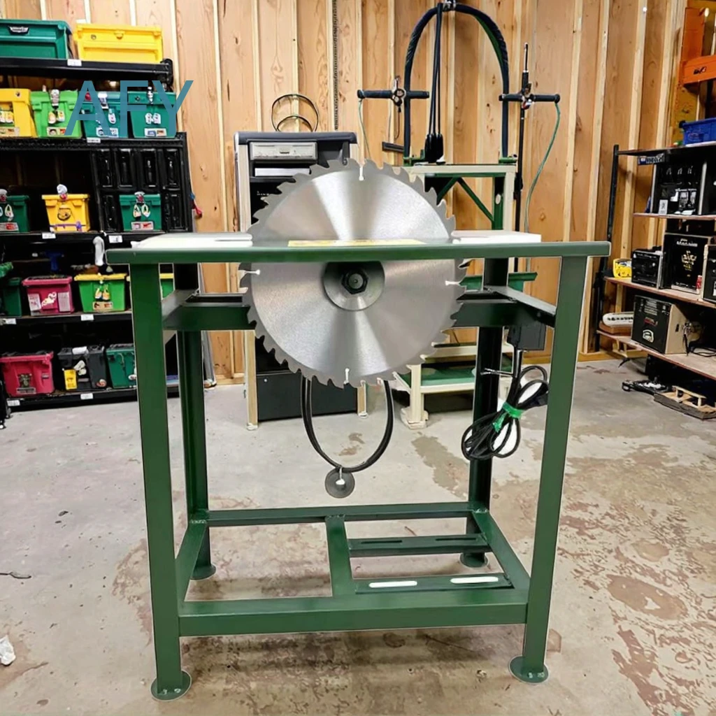 Home Wood Cutting Machine for Carpenter Electric Saw Plug-in Small Woodworking Equipment for DIY Wood Cutting and Carpentry