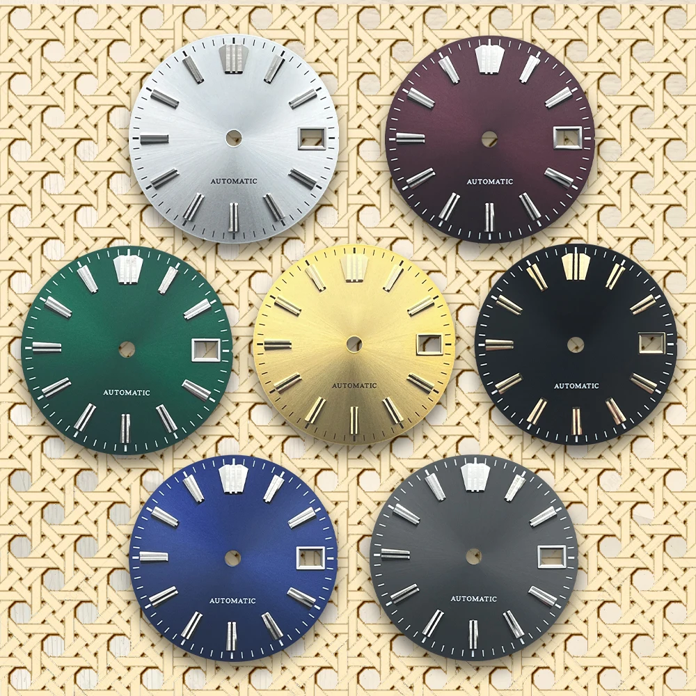 

28.5mm S Logo Dial Fit Skx007 NH35 NH36 Movement High Quality Dial Watch Modification Accessories