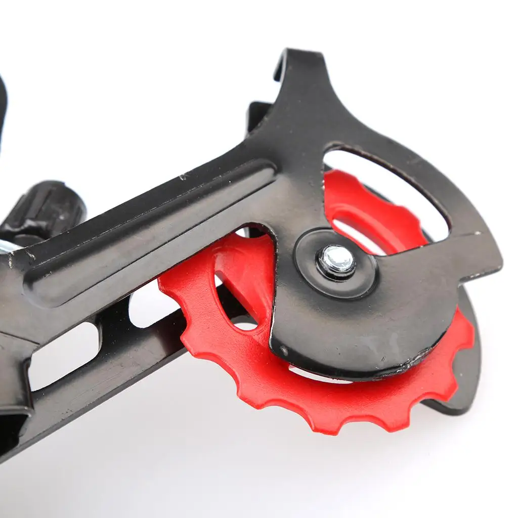 

Rear Derailleur for Adult Bike MTB Gear Shifter Black Iron Accessory Compatible with 18 Speed and 21 Speed Bikes