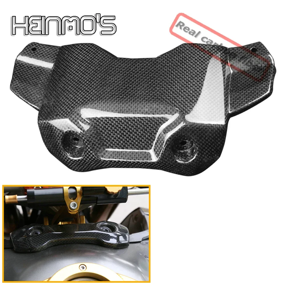 

Motorcycle Carbon Fiber Front Fuel Tank Central Cover Protector For YAMAHA MT09 FZ09 MT 09 FZ 09 2013-2019 2020