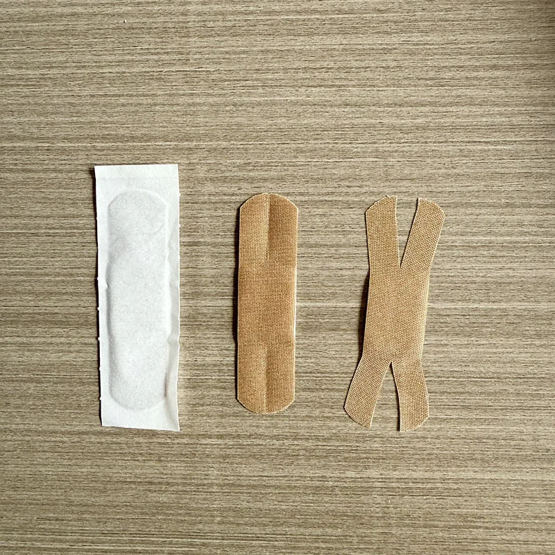 20pcs X-shaped Fabric Band Aids, High Elastic Breathable Finger Joint Plaster, Anti-wear Crack Wound Bandage for Fingertip