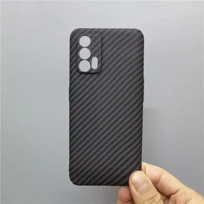 

Carbon Fiber Stripe Case For Realme GT Master Edition Acrylic PC Material Back Cover For Realmi GT Master Exploration Cover