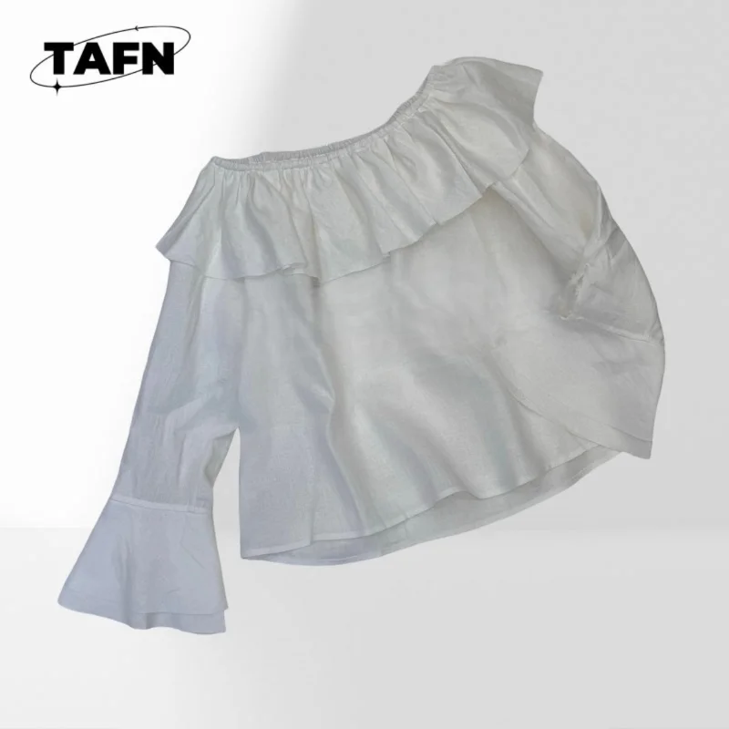 

Женская модная повседневная блузка с длинным рукавом на пуговицах для повседневной носки и офиса. Элегантная женская рубашка приталенного кроя CL004