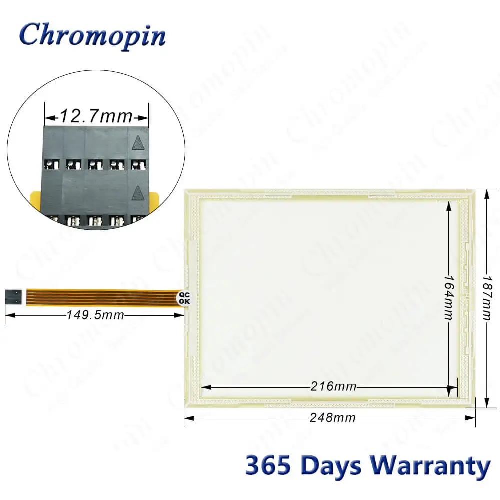 Touch panel for AMT2820 AMT-2820 AMT 2820 0282000B 1071.0071 A112600429 Touch Screen Glass for PLC HMI Repair