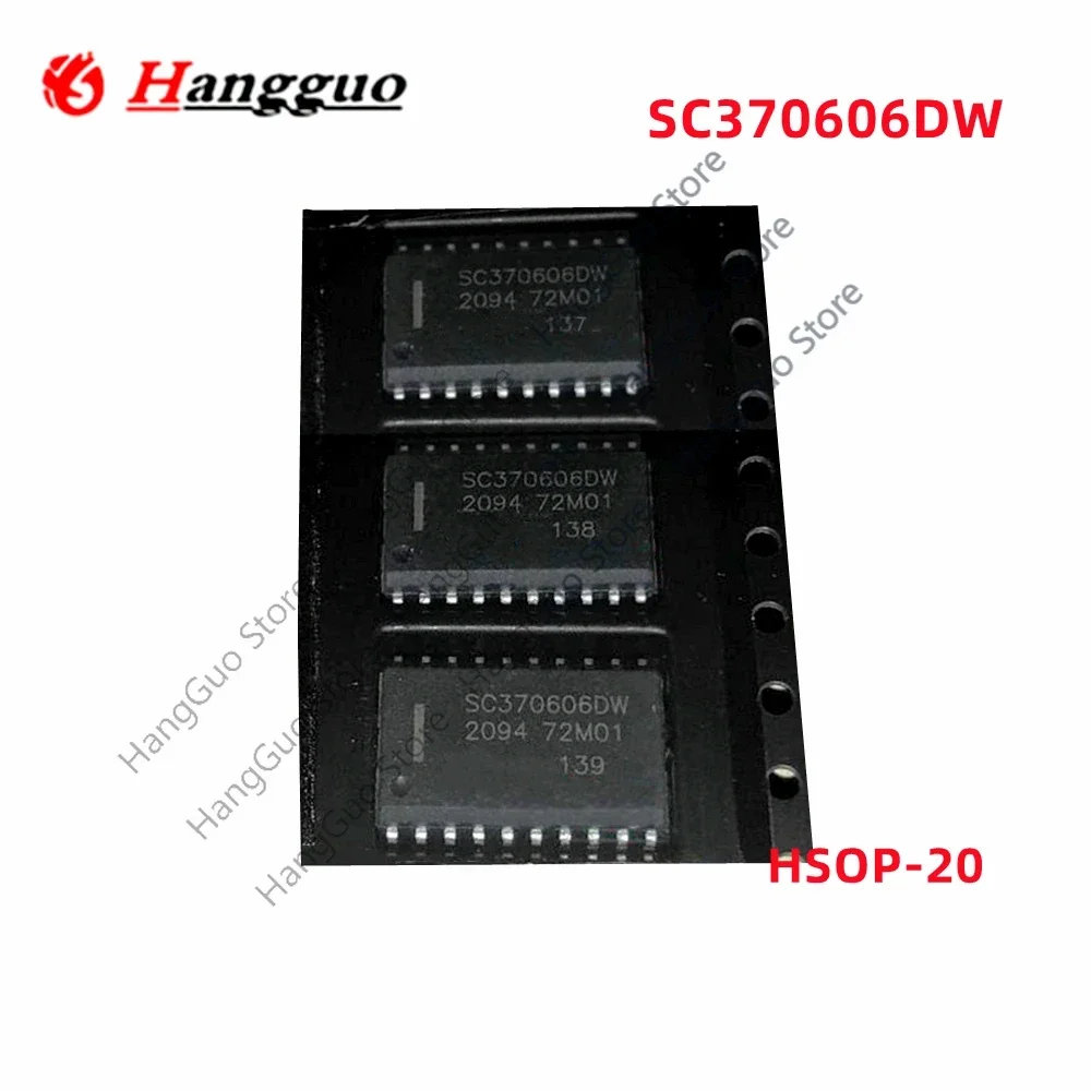 

5PCS/Lot Original SC370606DW SC370606DWR SC370606 HSOP-20 ignition injection driver chip