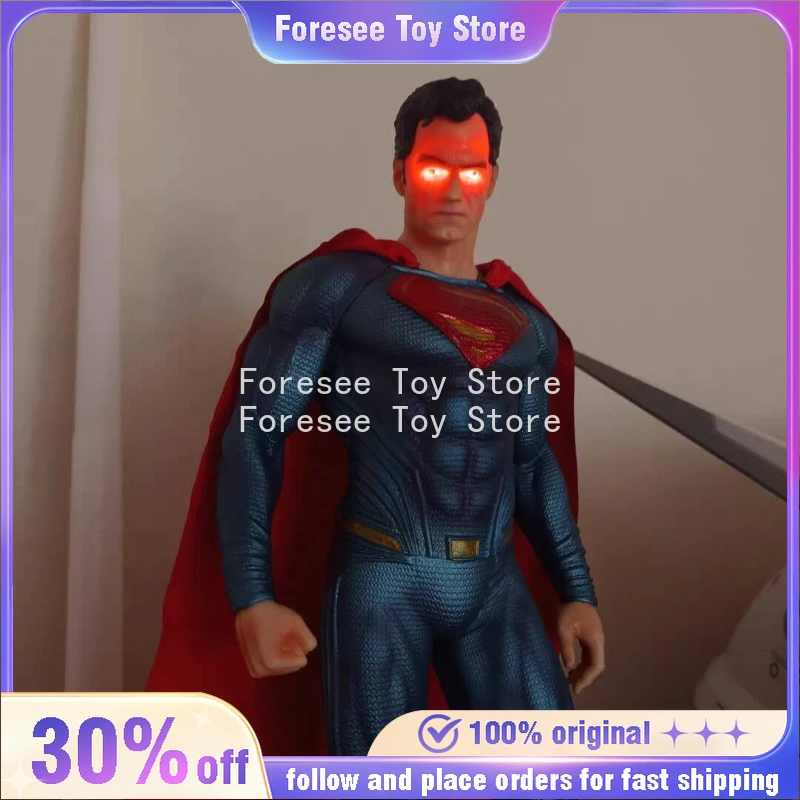 

Фигурка Супермена из аниме «Лига справедливости», 90 см, двухголовая скульптура с подсветкой, коллекционная, настольное украшение, лучший подарок для мальчиков