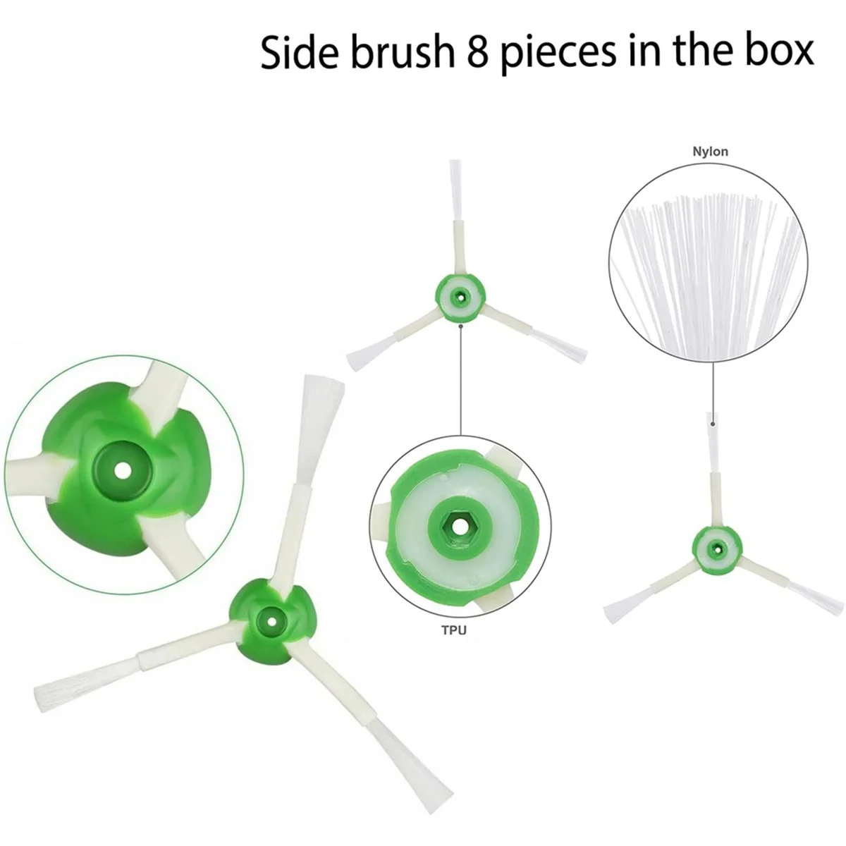 สําหรับ IRobot Roomba Evo I1 I2/+I3 I3+ I4 I5 I6 I6+ I7 I7+ I8 I8+/Plus E5 E6 E7 J5 J7 I,E & J Series ตัวกรองแปรงอะไหล่