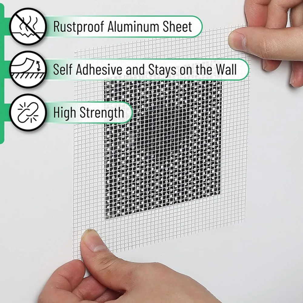 Drywall Repair Kit, 16 Pcs, Aluminum Wall Repair Patch Kit for Wall Hole Repair