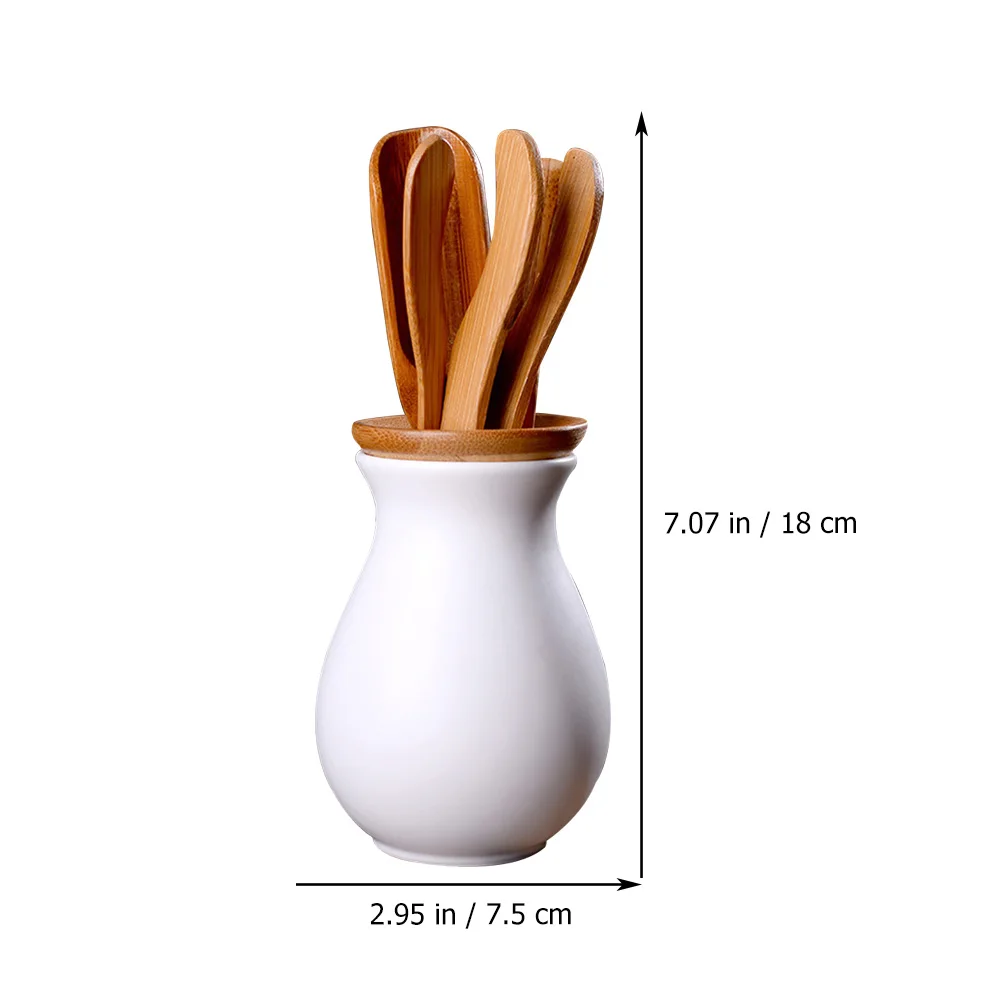 

1 set 1 Set Bamboo Ceramic Art Tools Chinese Making Utensils Office Home Use Tea Ceremony Accessories Tea Set Storage Holder
