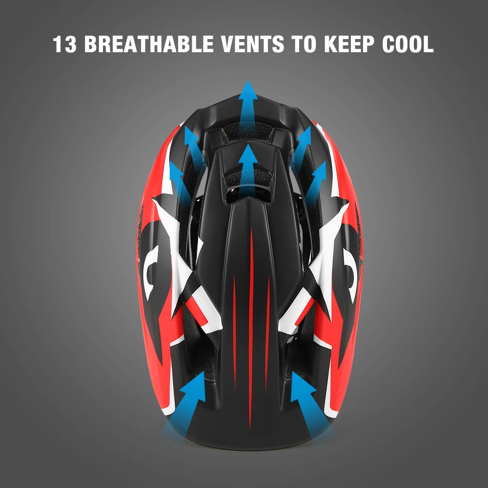 Kids Detachable Full Face Helmet Children Sports Safety Helmet for Cycle Skateboarding Roller Skating