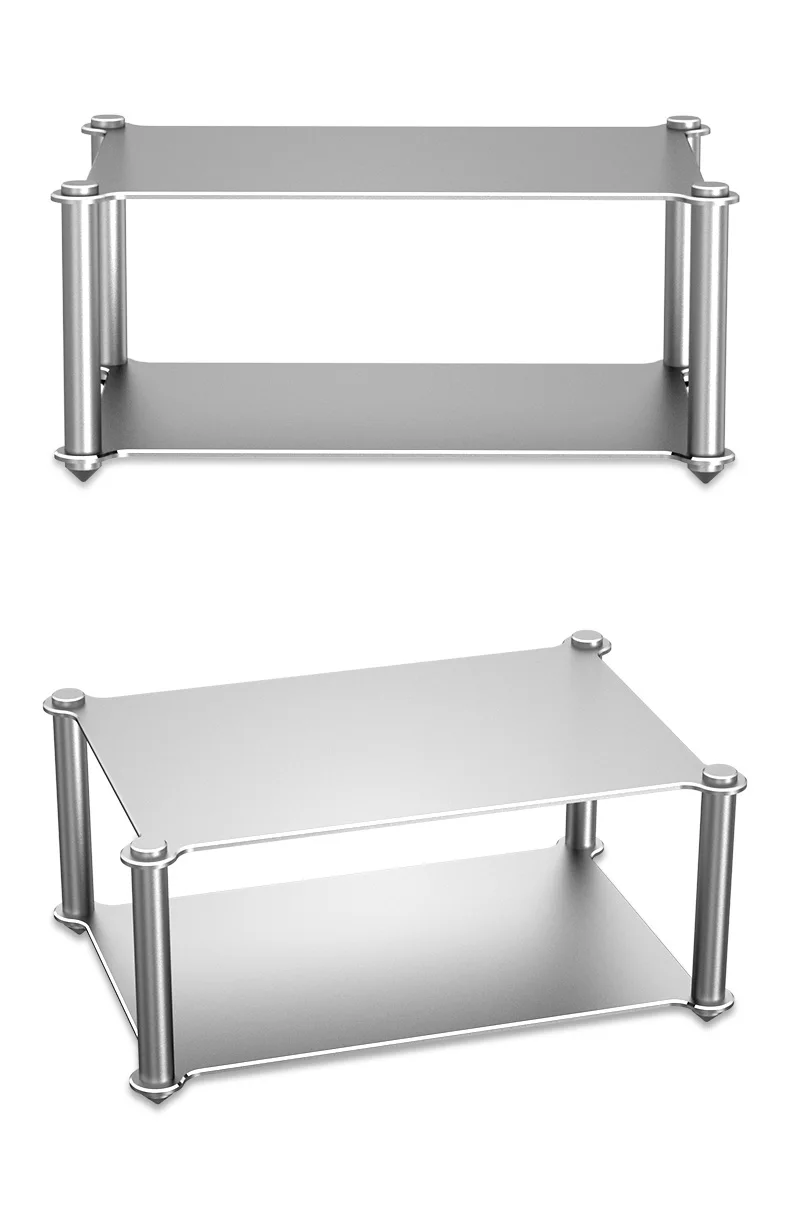 

SUCA Aluminum Alloy Amplifier Rack HIFI Amplifier Headphone Amplifier Decoder Full Metal Audio Stand Two-Layer Three-Layer