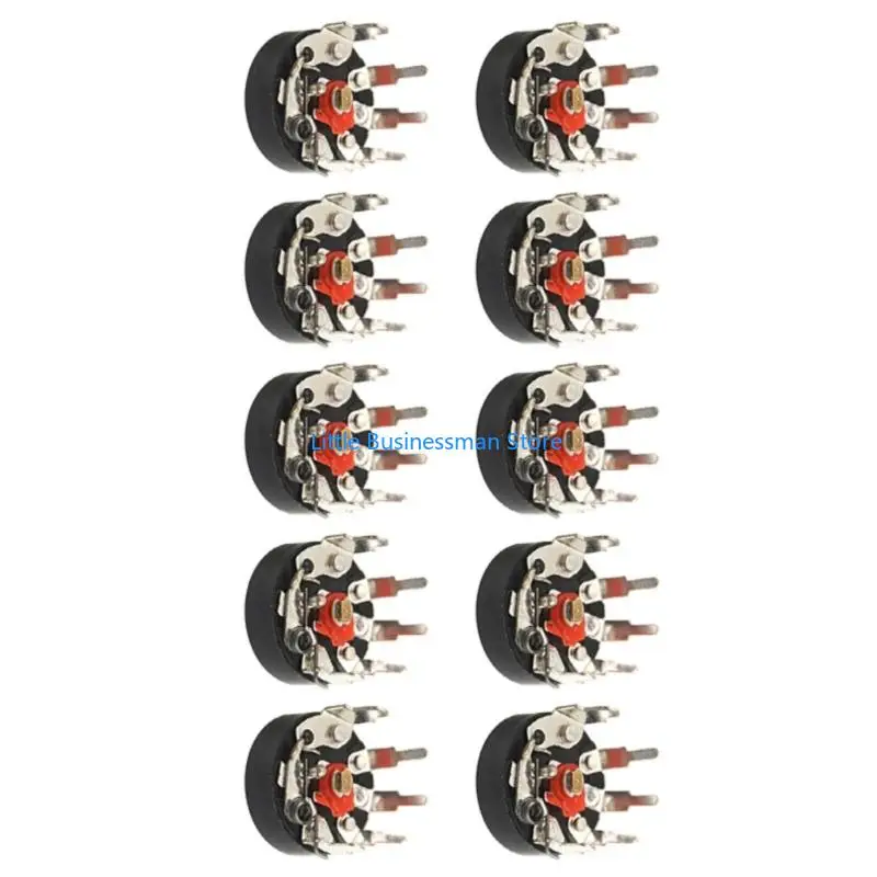 RV12MM Carbon Film Volumes Potentiometer für Haushaltsgeräte-Reparaturteile M76A – Detail 3