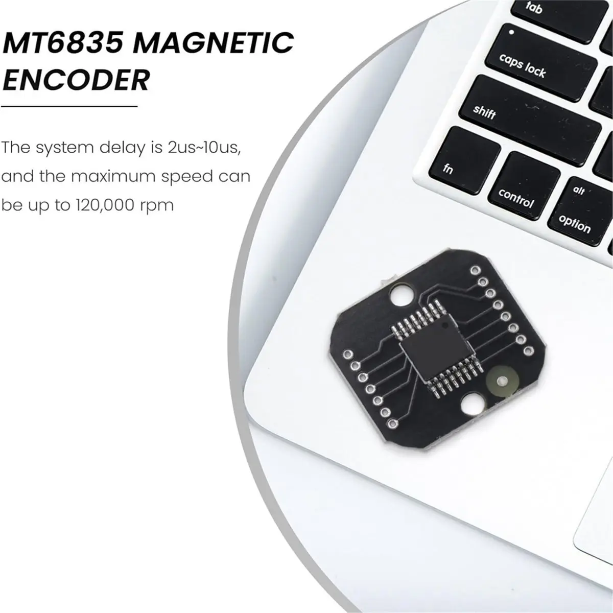 CH◆☆§5set MT6835 Magnetic Encoder Module PWM/SPI Brushless Motor 21BIT Encoder Can Replace AS5048~HOT SALE