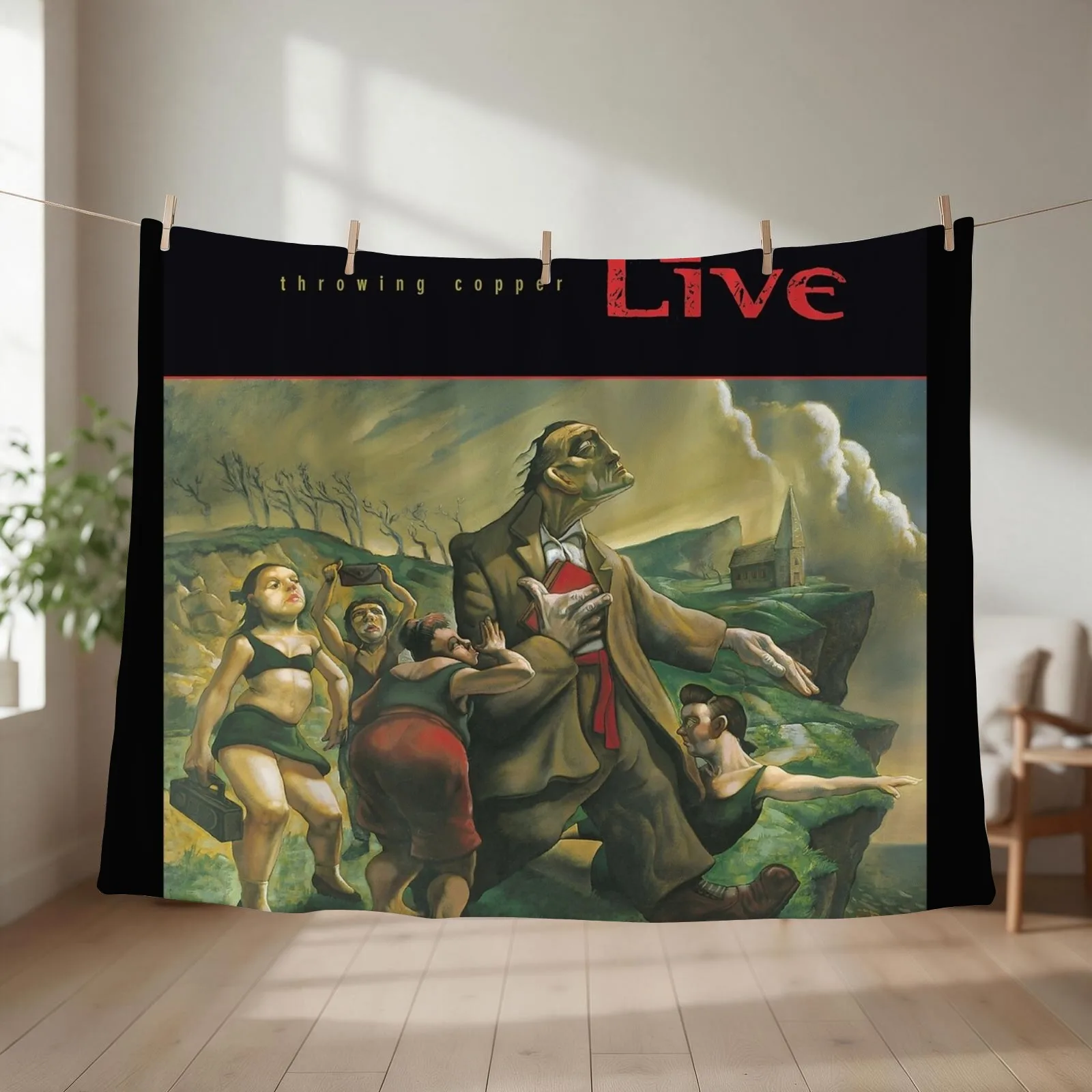 Throwing Copper. Throw Blanket couch cozy soft plush fuzzy picnic outdoor blanket