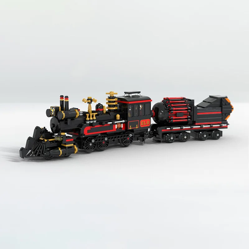 鉄道列車モデル Moc ビルディングブロック時間機関車モジュラービルディングモデル技術レンガ DIY 建設組立おもちゃ