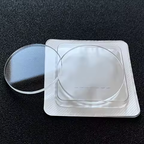 Mineral Glass Watch Crystal Suitable For Ca/sio EFR-534 546 552 553 556 White transparent Accessory Parts