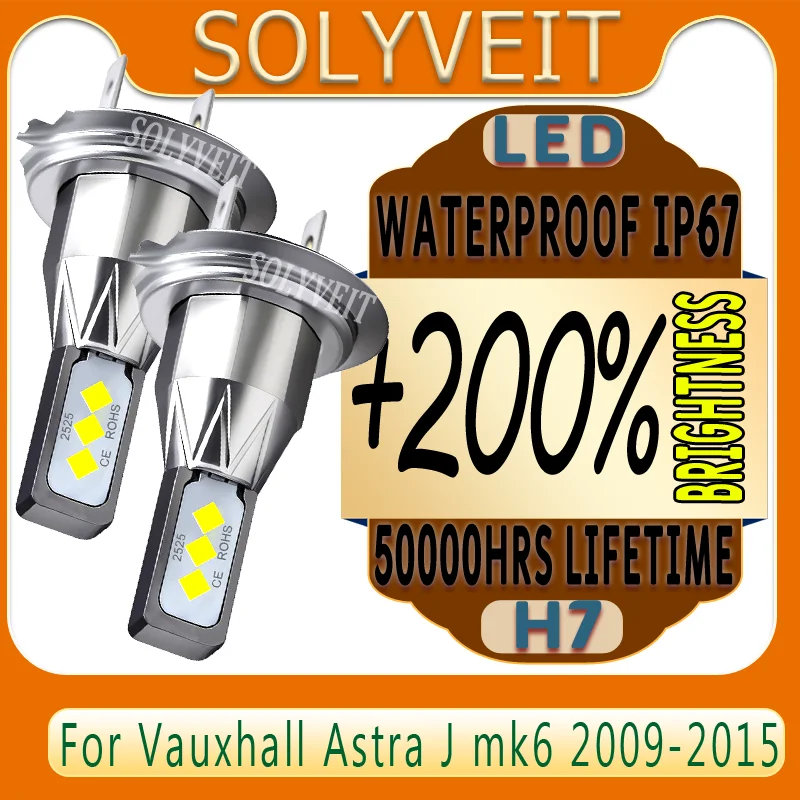 

Energy Efficient Dustproof H7 477 High Lumen Output LED Headlight For Vauxhall Astra J mk6 2009 2010 2011 2012 2013 2014 2015