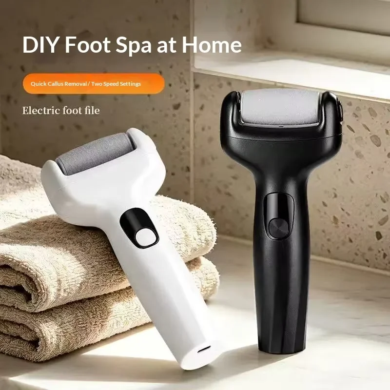 2026 New electric foot grinder for removing dead skin and calluses, foot rubbing pedicure device for home travel