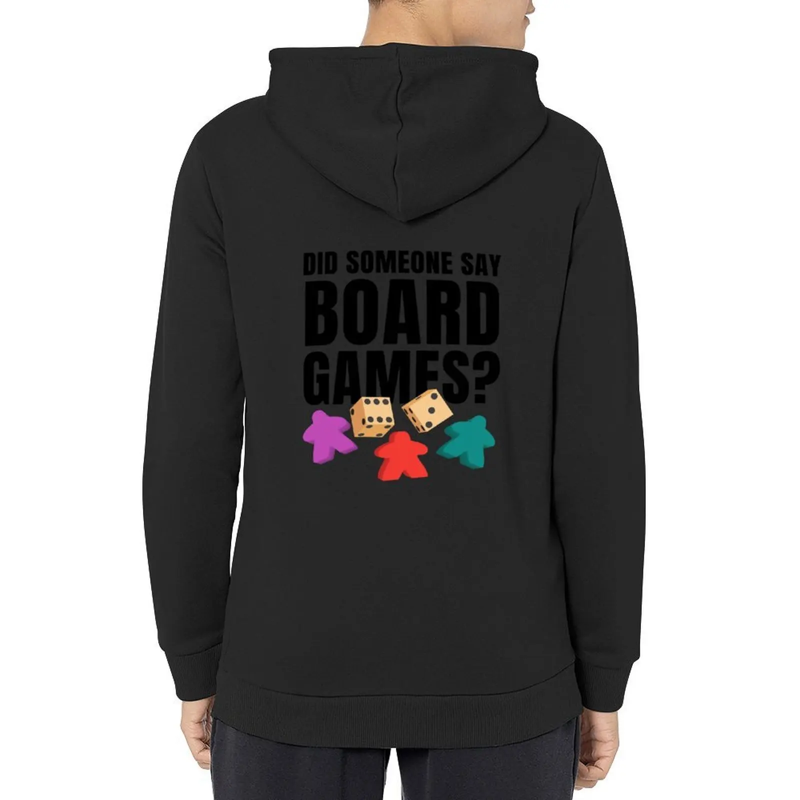 

Did Someone Say Board Games Hoodie japanese style autumn clothes graphic t shirts men men's coat tracksuit men