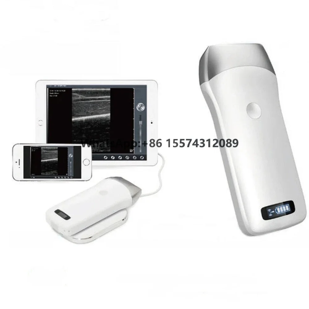 

3 in 1 usb ultrasound probe wireless ultrasonic scanner wifi phased array smartphone scan probe machine in stock price