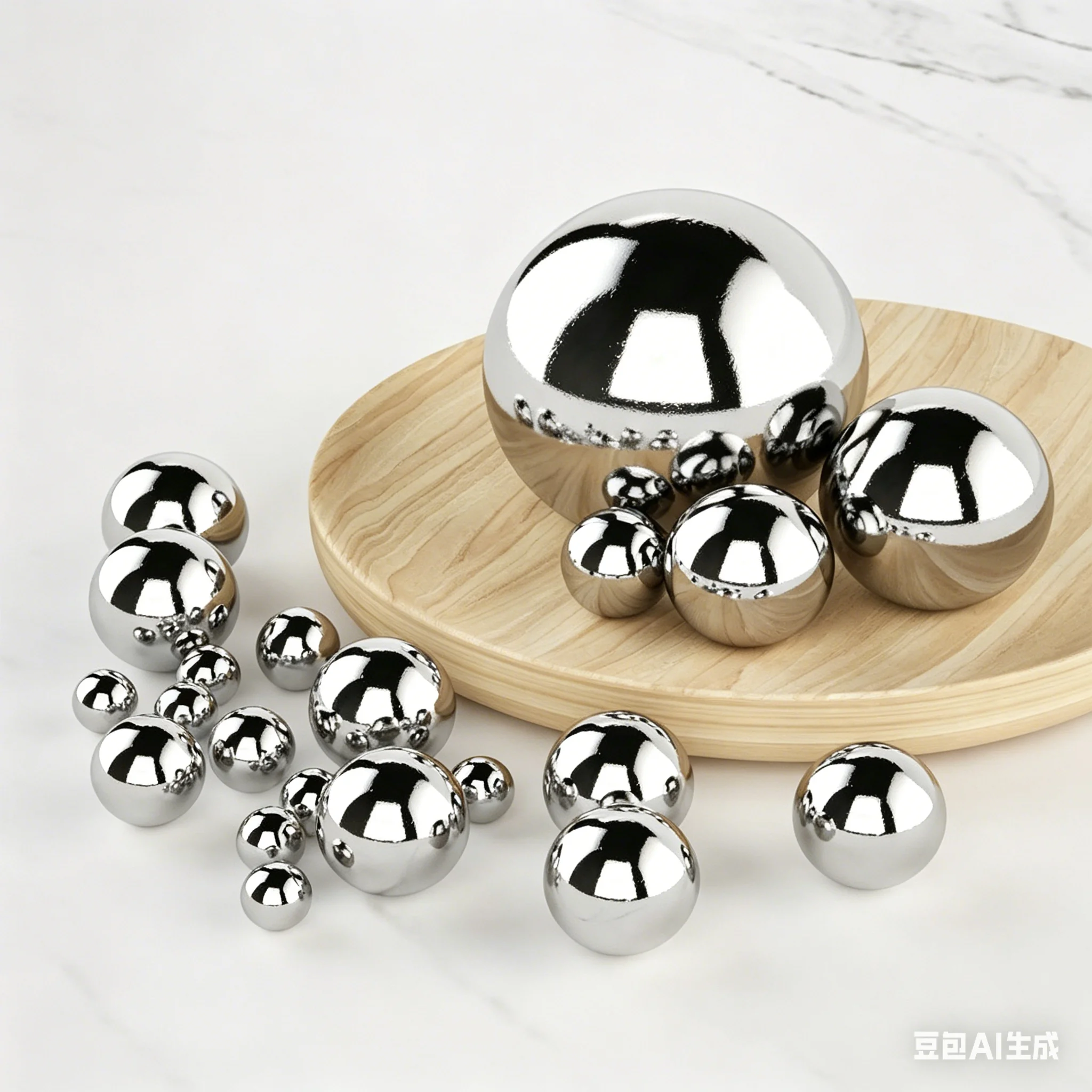 304 Stainless Steel Balls Precision steel Ball 12.5mm 15mm 18mm  20mm 22mm 24mm 28mm 30mm 70mm 80mm for Bearing、automotive parts
